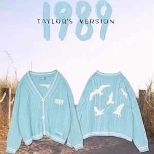 Authentic Taylor Swift 1989 Cardigan XL-2X